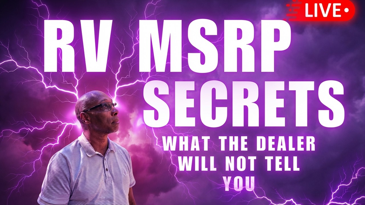 RV MSRP Invoice Price SECRET: How to Get a High % off the MSRP, RV Price #rvlife #retirementplanning