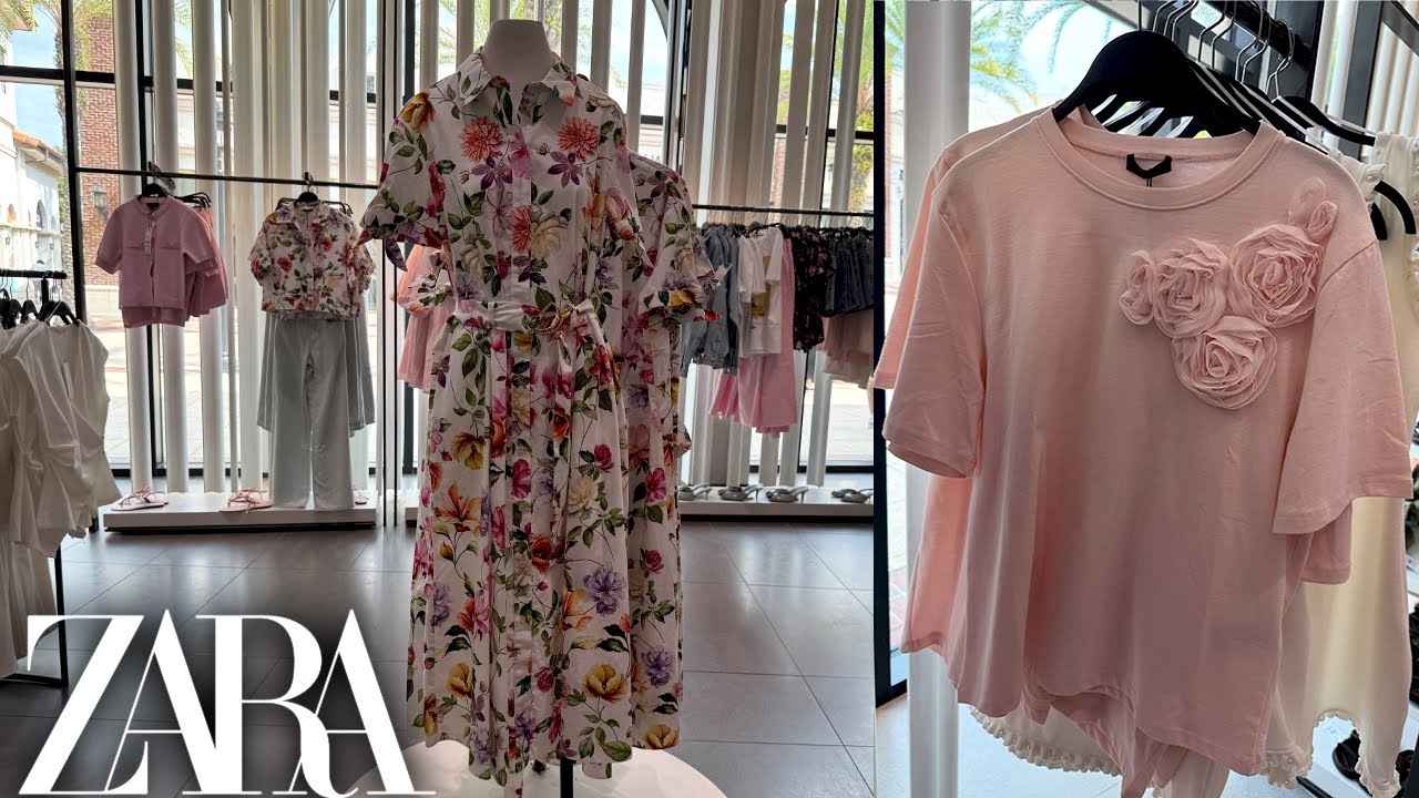 🌷 ZARA NEW ROMANTIC COLLECTION 💖 SUMMER 2025 LATEST ARRIVALS
