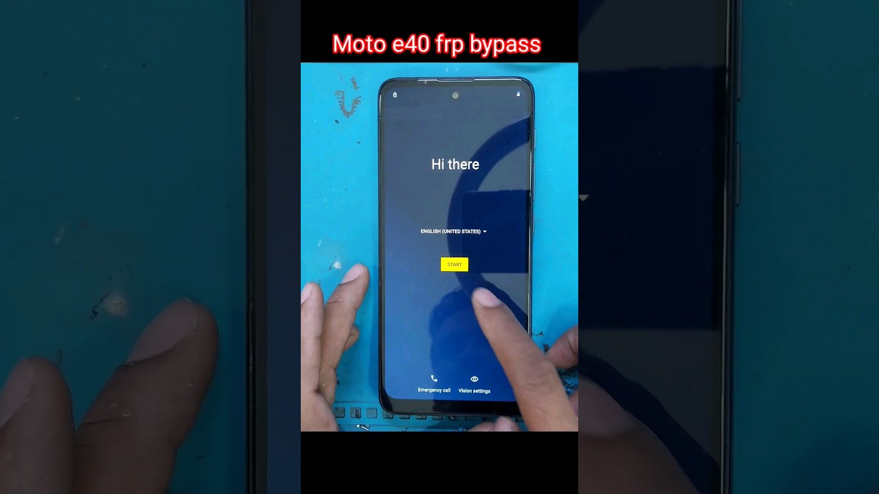 Moto E40 Frp / Google Lock Bypass without PC | All Moto Frp reset #frpbypass #shortsfeed #shorts