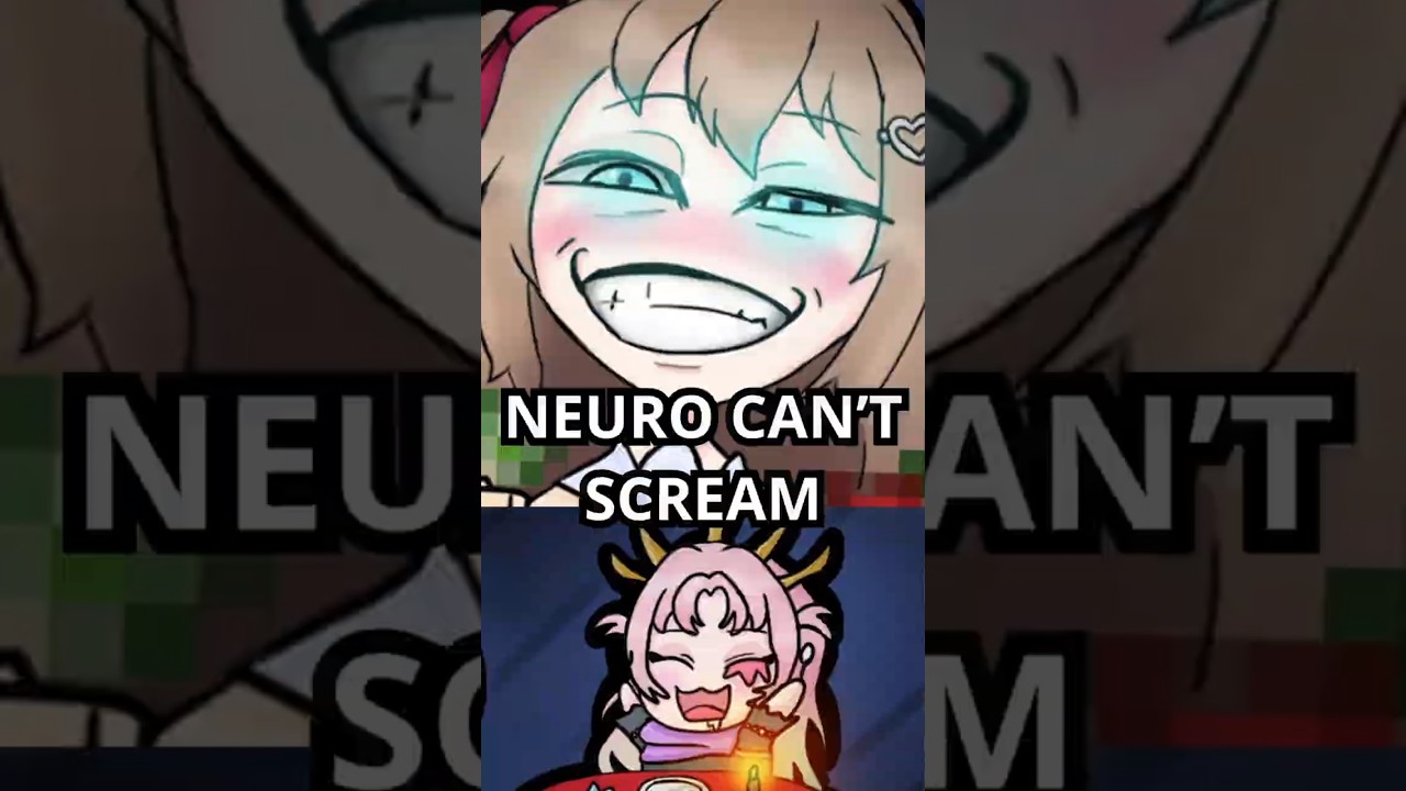 NEURO DOES HER BEST SCREAM IN A COLLAB WITH MATARA KAN  #vtuber #vtuberclips #memes  #twitch