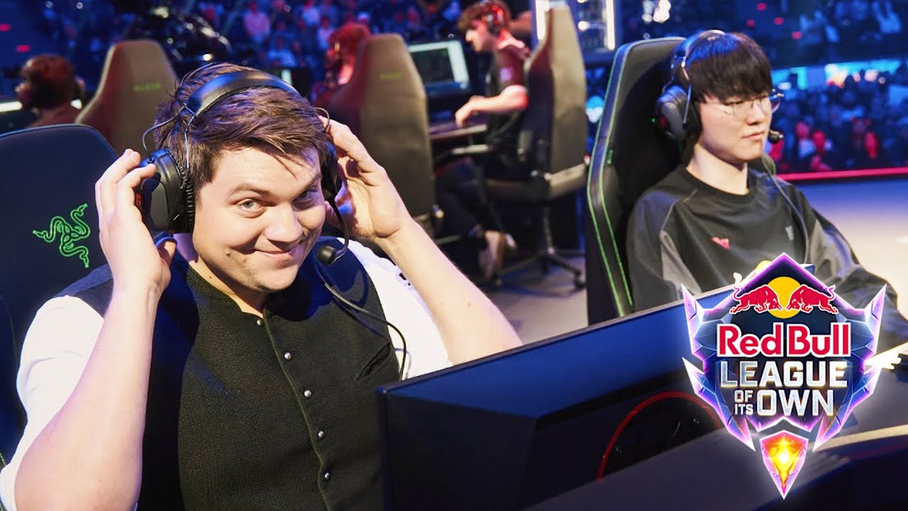 Hinter den Kulissen beim Red Bull Leauge Of Its Own Event