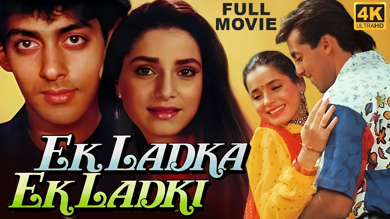 Salman Khan's EK LADKA EK LADKI Full Movie | Bollywood Romantic Movie | Neelam Kothari | Hindi Movie