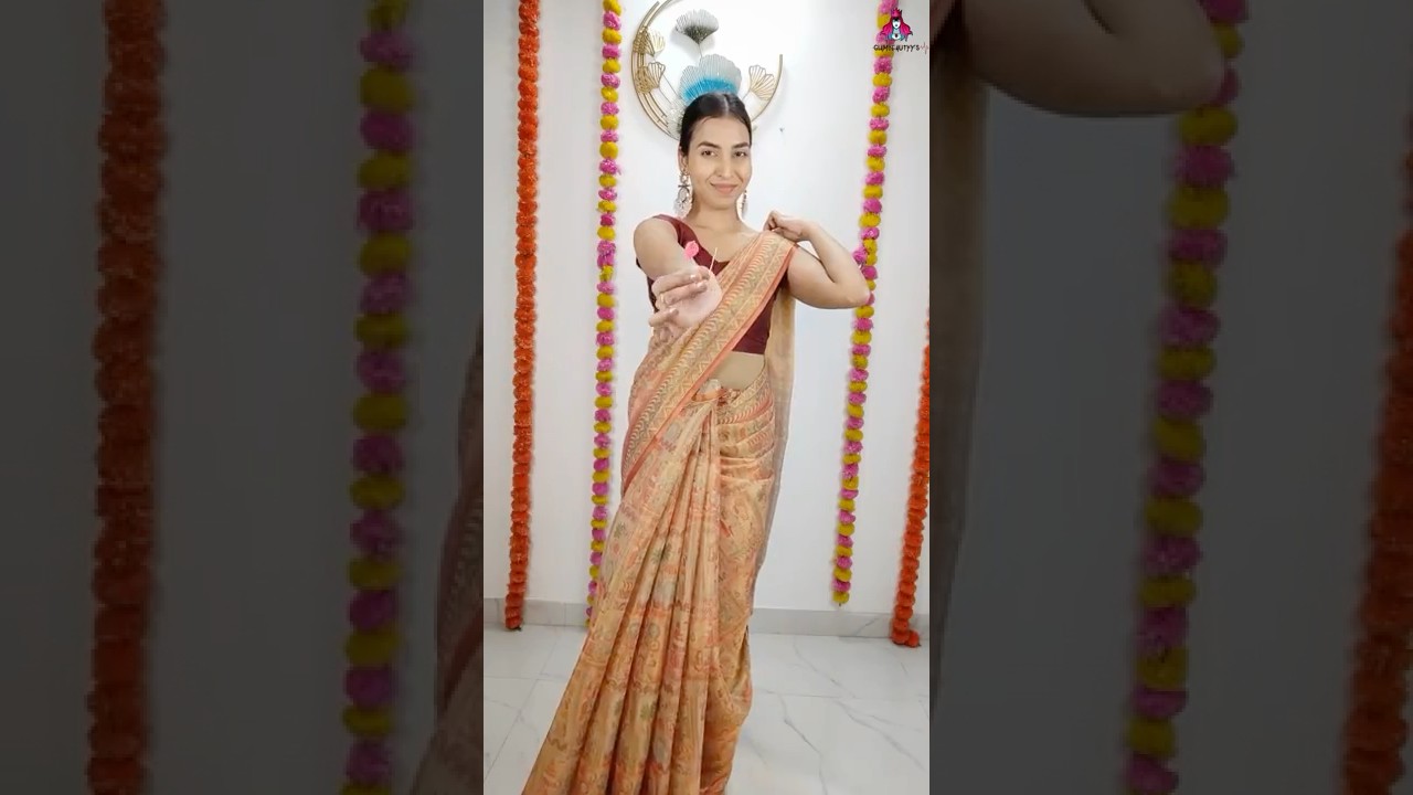 Use These Tricks to Drape Your Saree for Wedding Function | Easy & Elegant Look