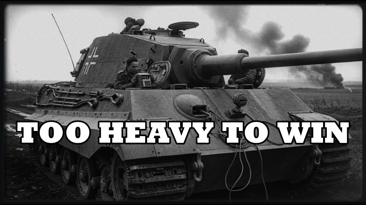 Germany’s “Perfect” Heavy Tank Looked Unstoppable—Until Logistics Broke It in 1944–45