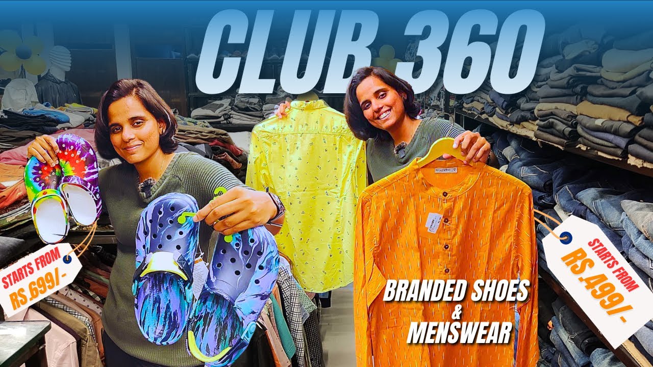 Cheap Branded Shoes & Mens Wear from Club 360!