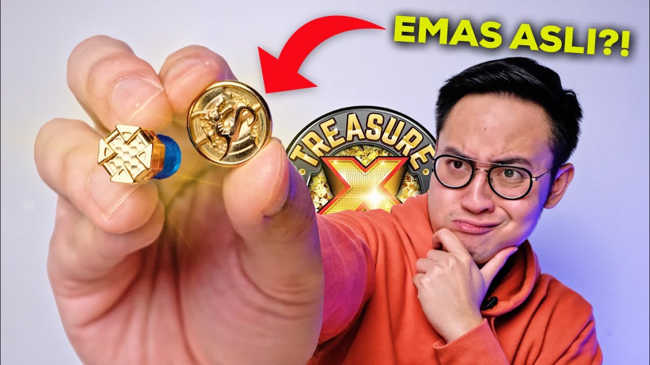NGEBUKTIIN EMAS TREASURE X KE TOKO EMAS! ASLI APA PALSU?