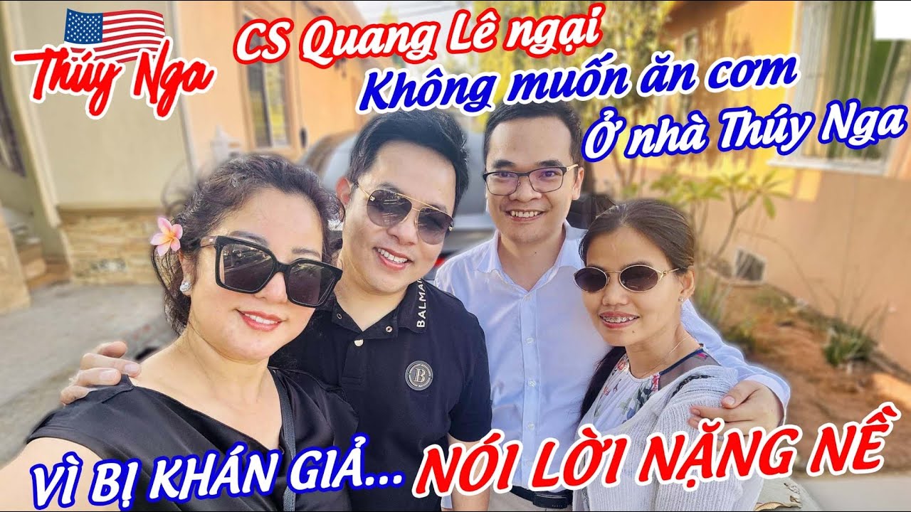 Ca sĩ Quang Lê ngại không muốn ăn cơm ở nhà Thuý Nga vì bị khán giả nói lời nặng nề…