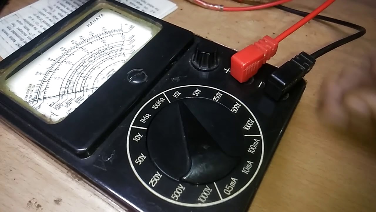 HANAYA MF15 analog multimeter teardown and review! part 1