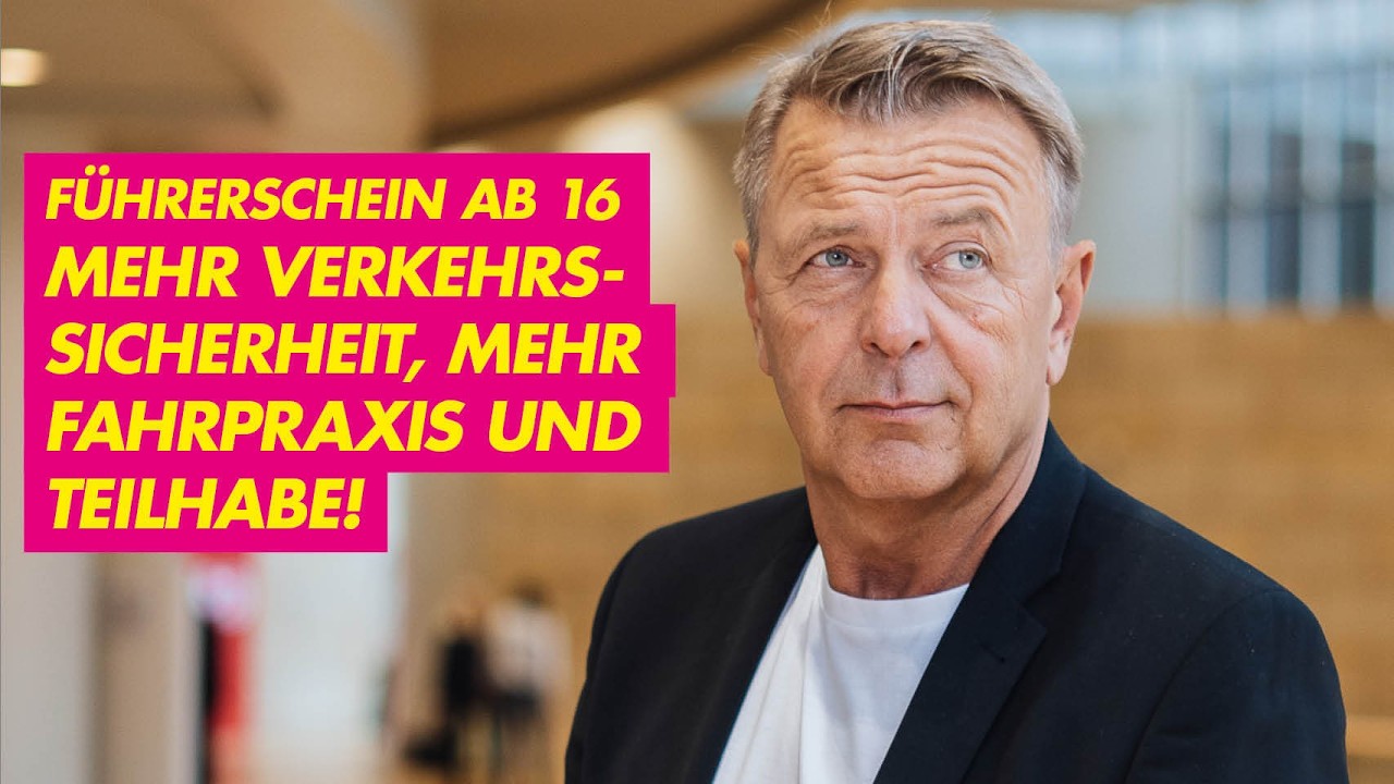 #Führerschein ab 16? Wir sind dafür!
