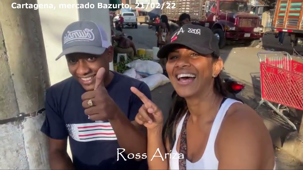 LUNES DE DESENGUAYABE O DE ZAPATERO EN EL MERCADO BAZURTO DE CARTAGENA