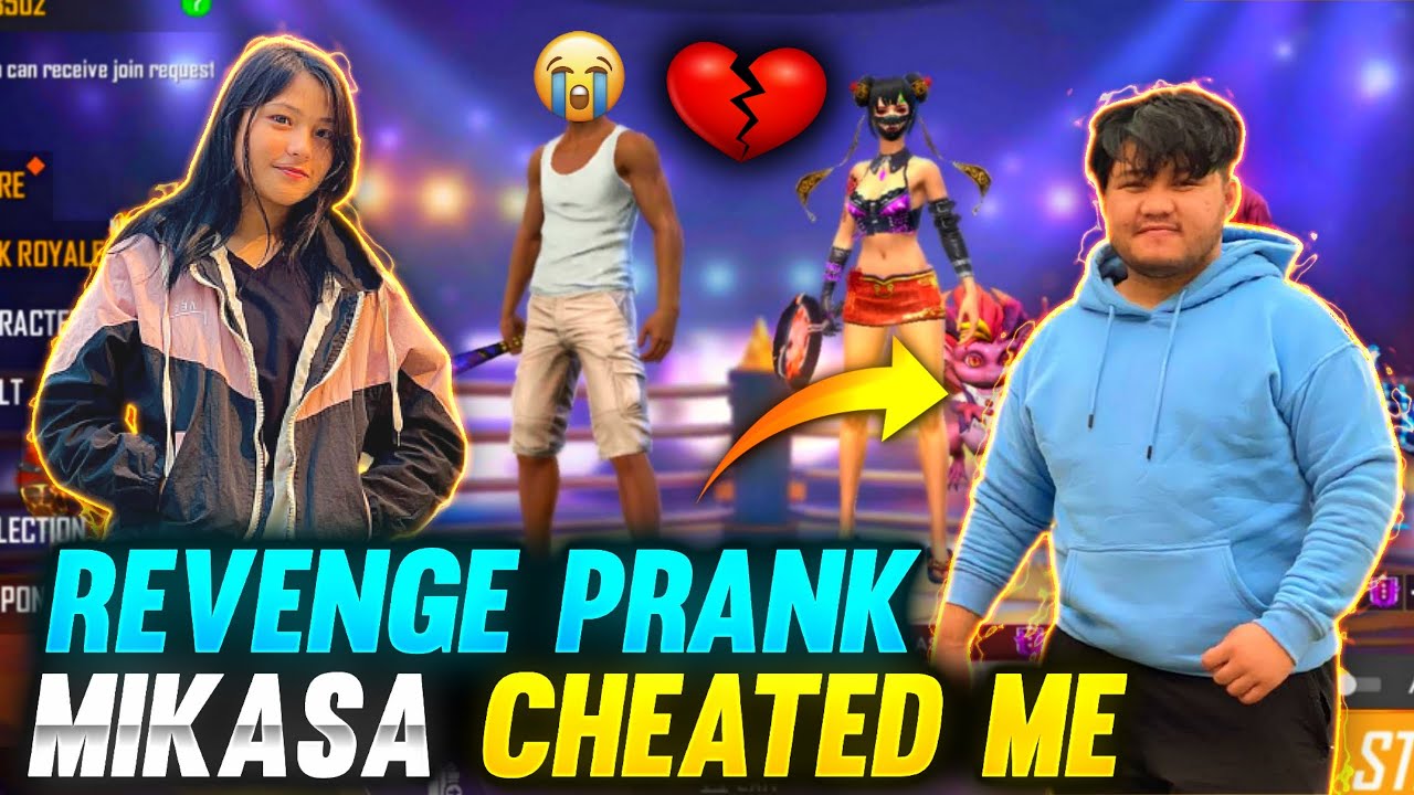 Mikasa Help Me Find My New GirlFriend || Dhoka Diya😭😢😢||Garena Freefire