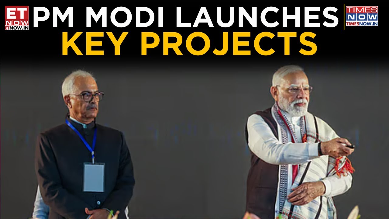 PM Modi Continues Northeast Tour, Launches Major Projects In Assam | Watch | Breaking News | ET Now