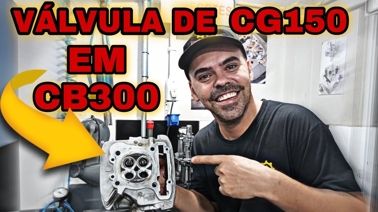COMO COLOCAR VÁLVULA DE CG150 EM TWISTER/CB300/XRE300/TORNADO