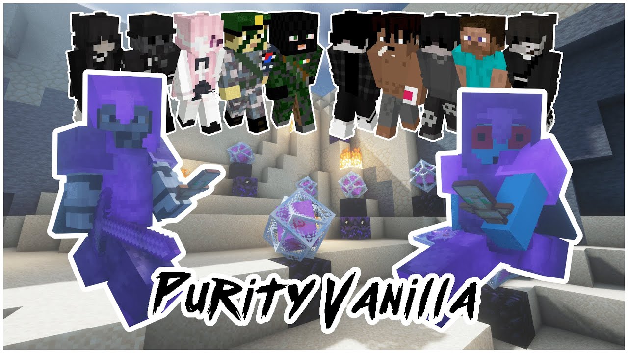 I Did a Massive Crystal PvP teamfight with GOLFEH on Purity Vanilla | Purity Vanilla