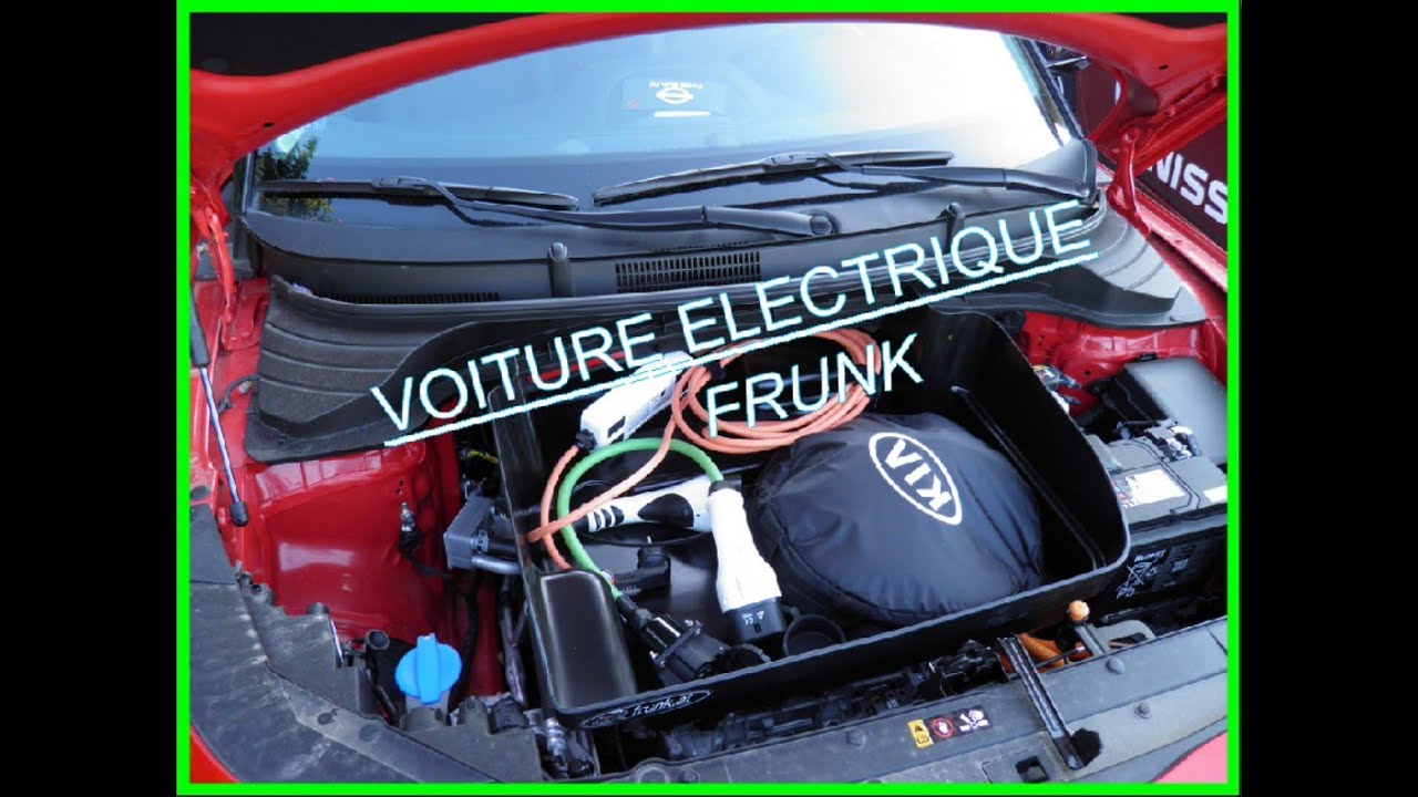 Kia Soul Frunk coffre avant sous le capot