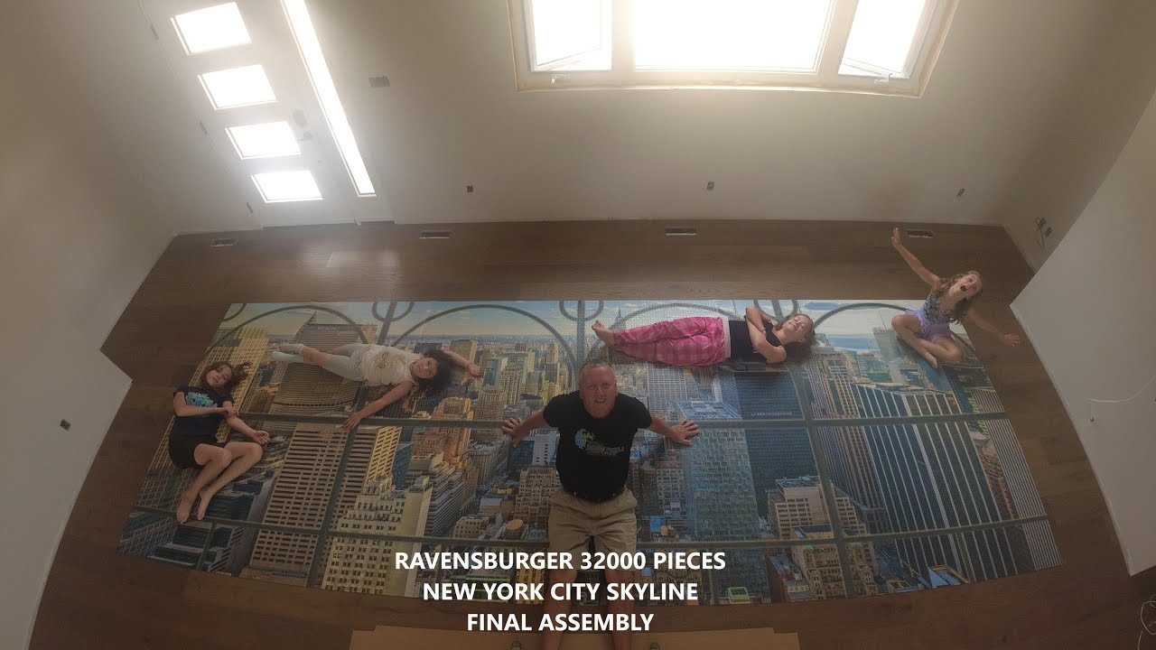 Ravensburger 32000piece puzzle - New York Skyline Final Assembly