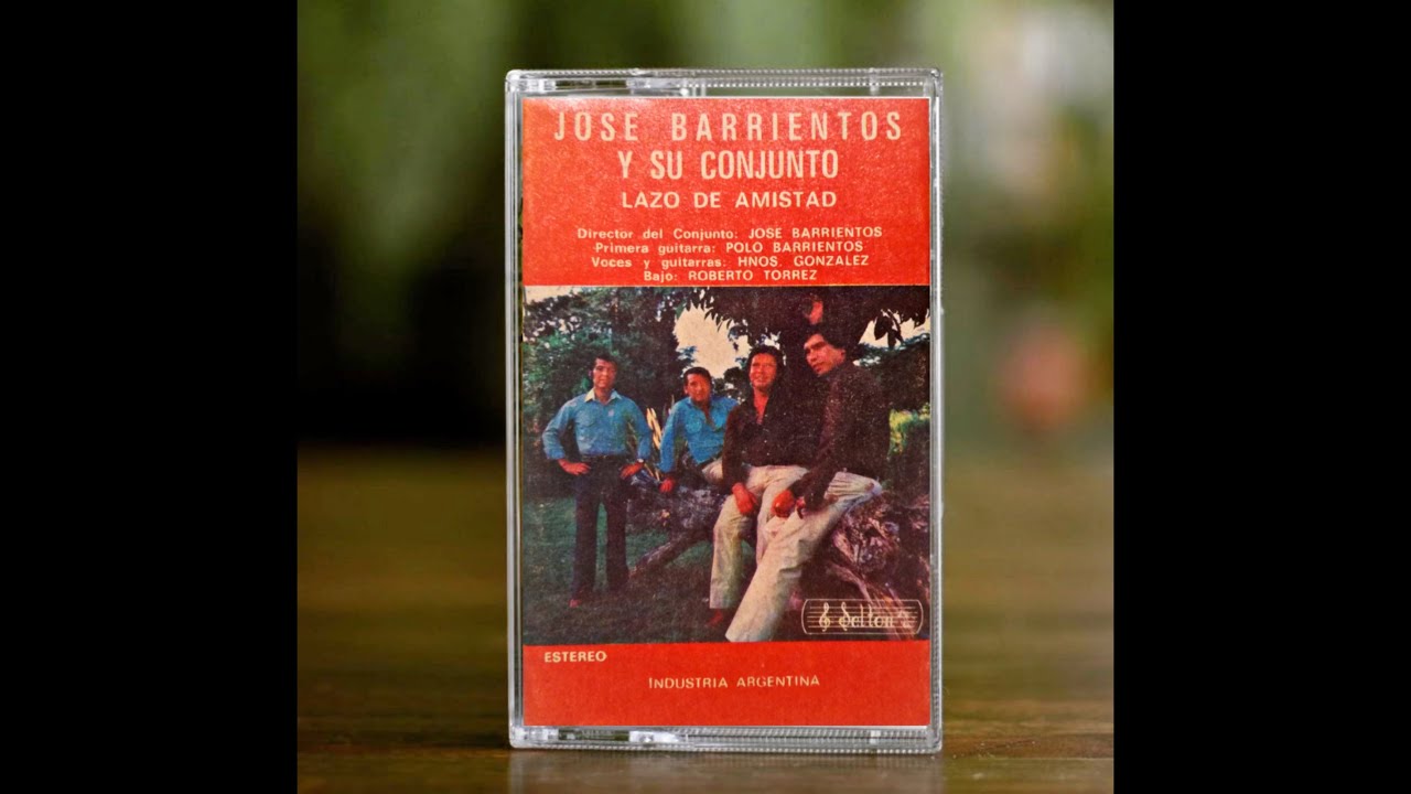 JOS&Eacute; BARRIENTOS &ndash; &ldquo;Lazo De Amistad&rdquo; &ndash; (cassette completo) A&ntilde;o 1982
