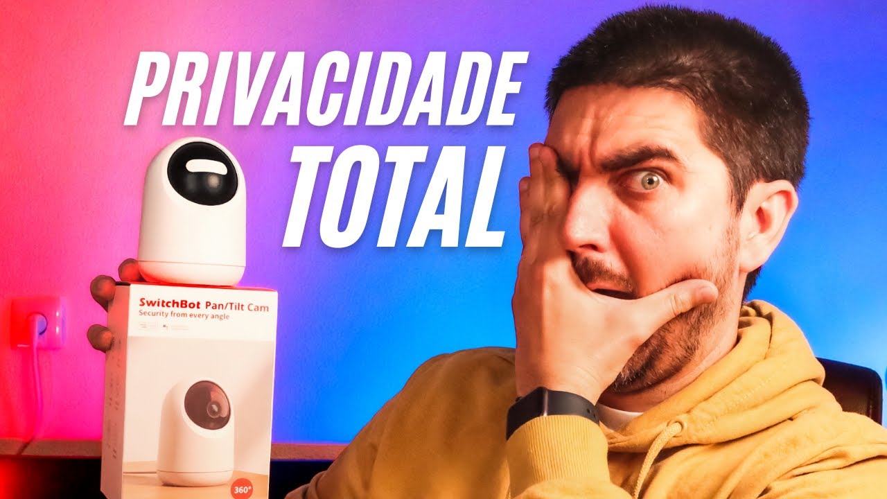 Switchbot Pan/tilt - Camera Segurança 360, Tracking e PRIVACIDADE