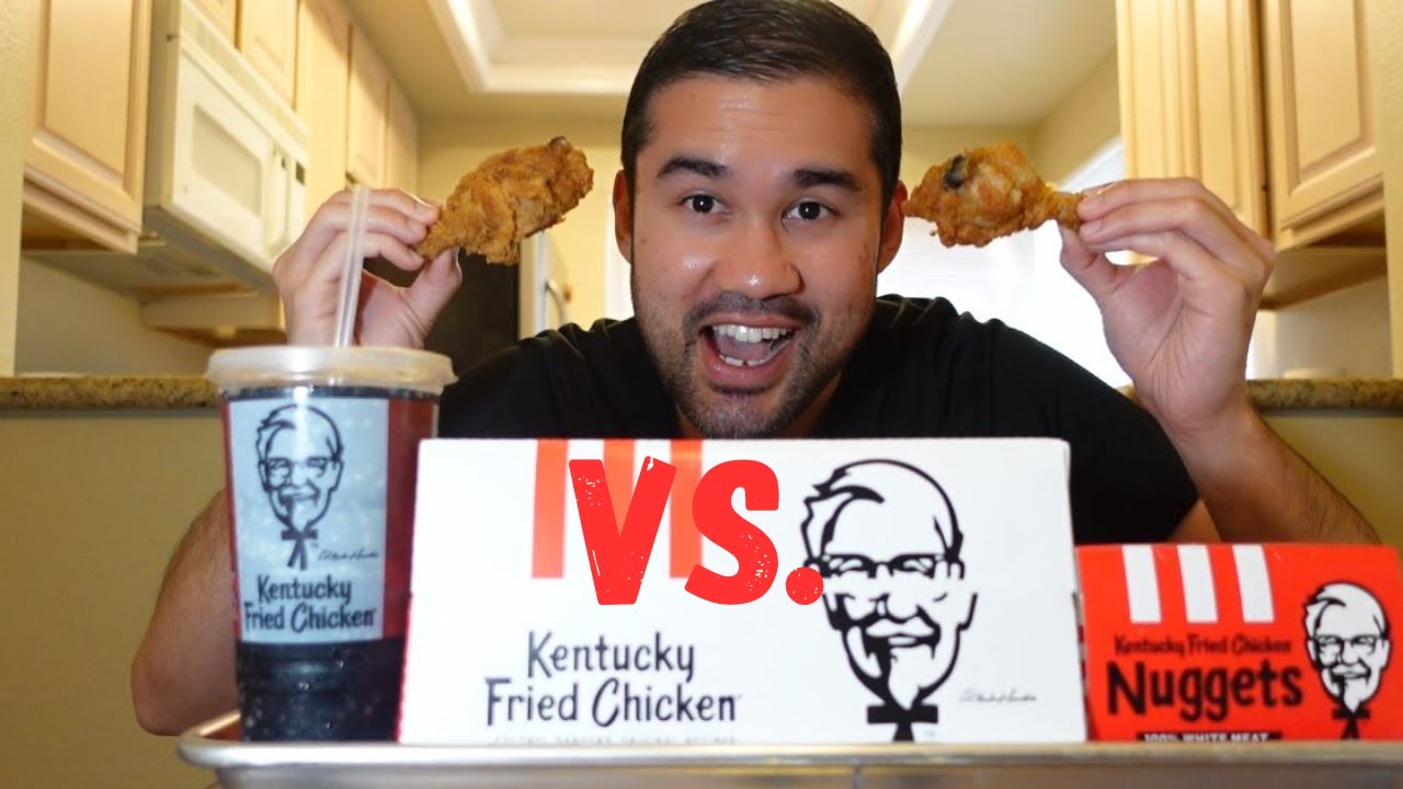 KFC Original против Extra Crisp Chicken