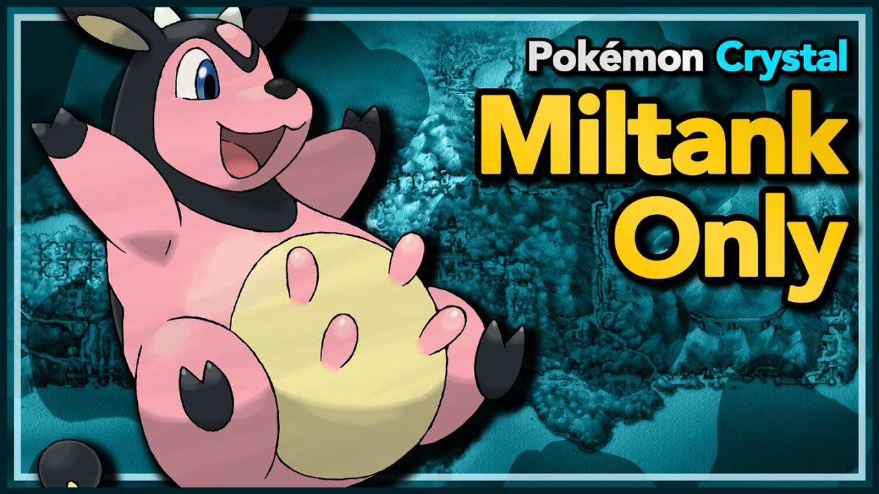 Как быстро я смогу победить Pokémon Crystal, используя только Miltank? - Pokémon Crystal Solo Cha...