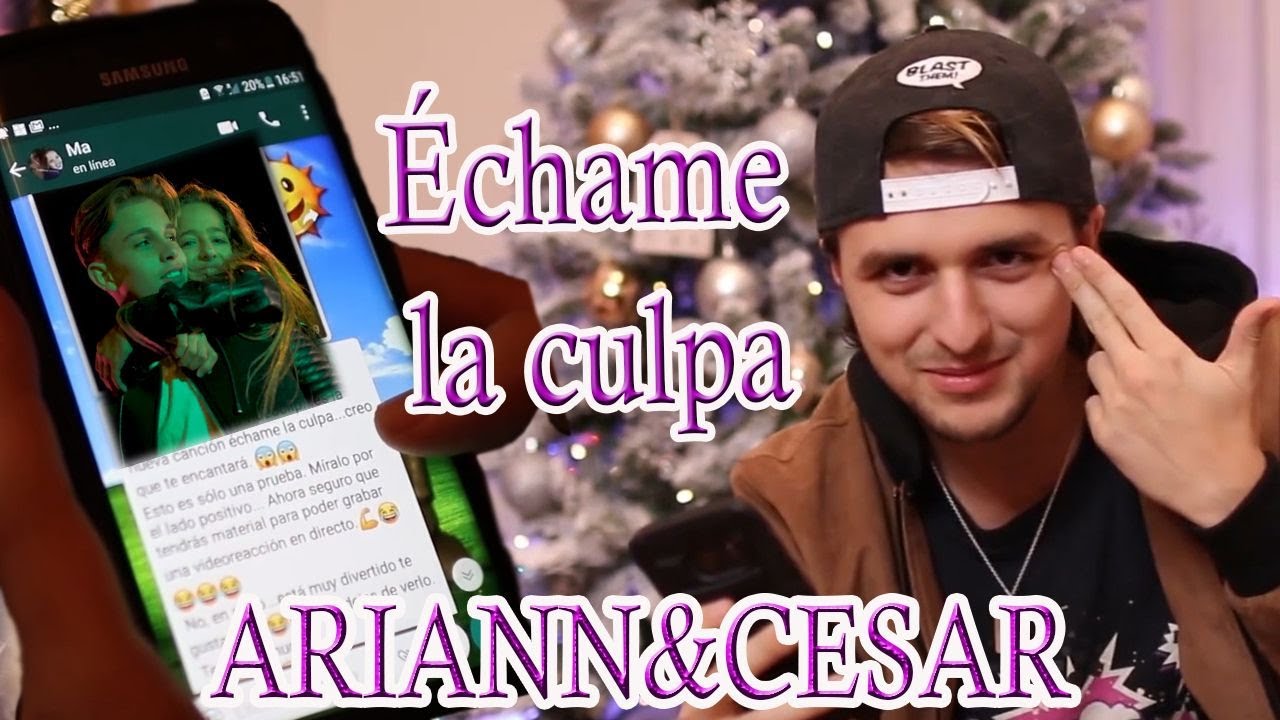 &Eacute;chame la culpa - Luis Fonsi - Cover Ariann ft C&eacute;sar 😘 hermana de 10 a&ntilde;os de Dalas Review😂😂