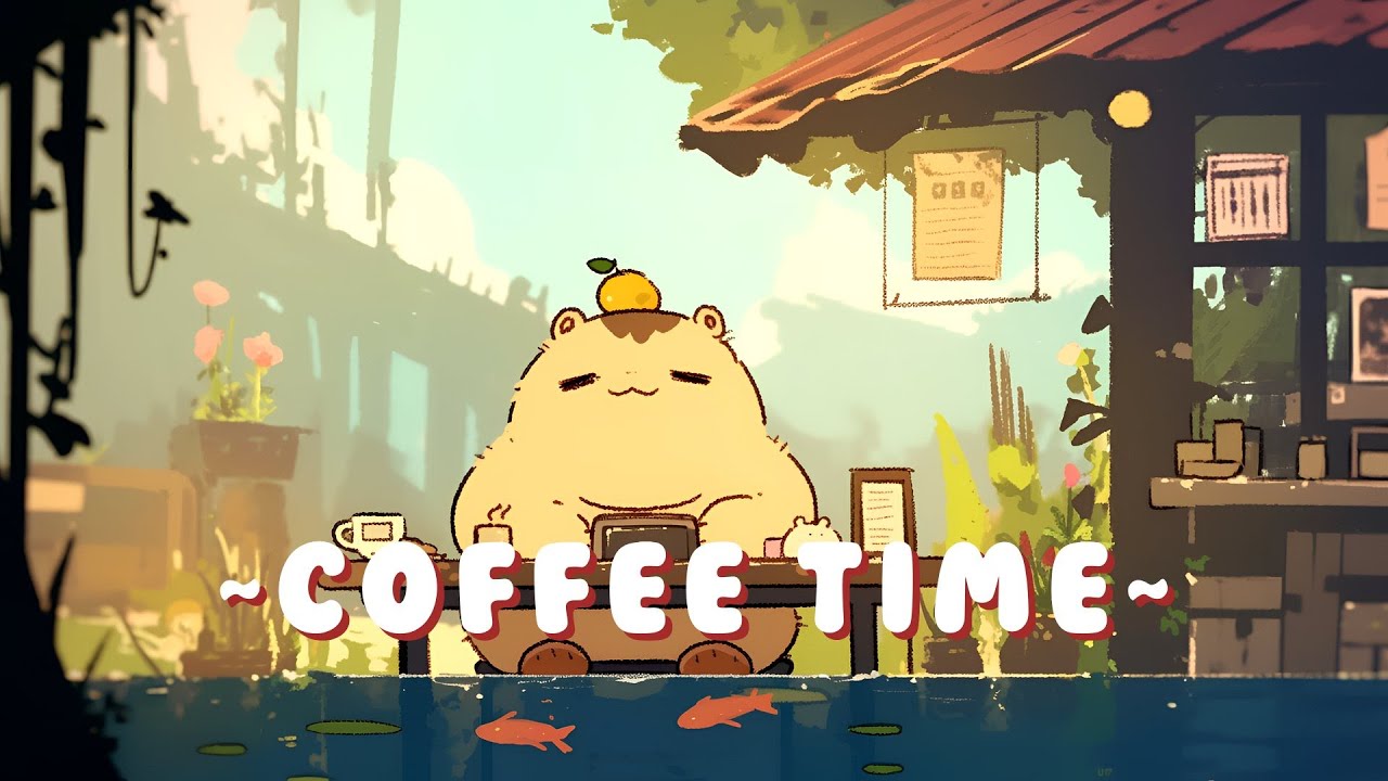 Capybara Beat Station - Relaxing Music for Work/Study ~ Relaxing Vibes ~ 🦫 🎵 ✨ | Focus Helper