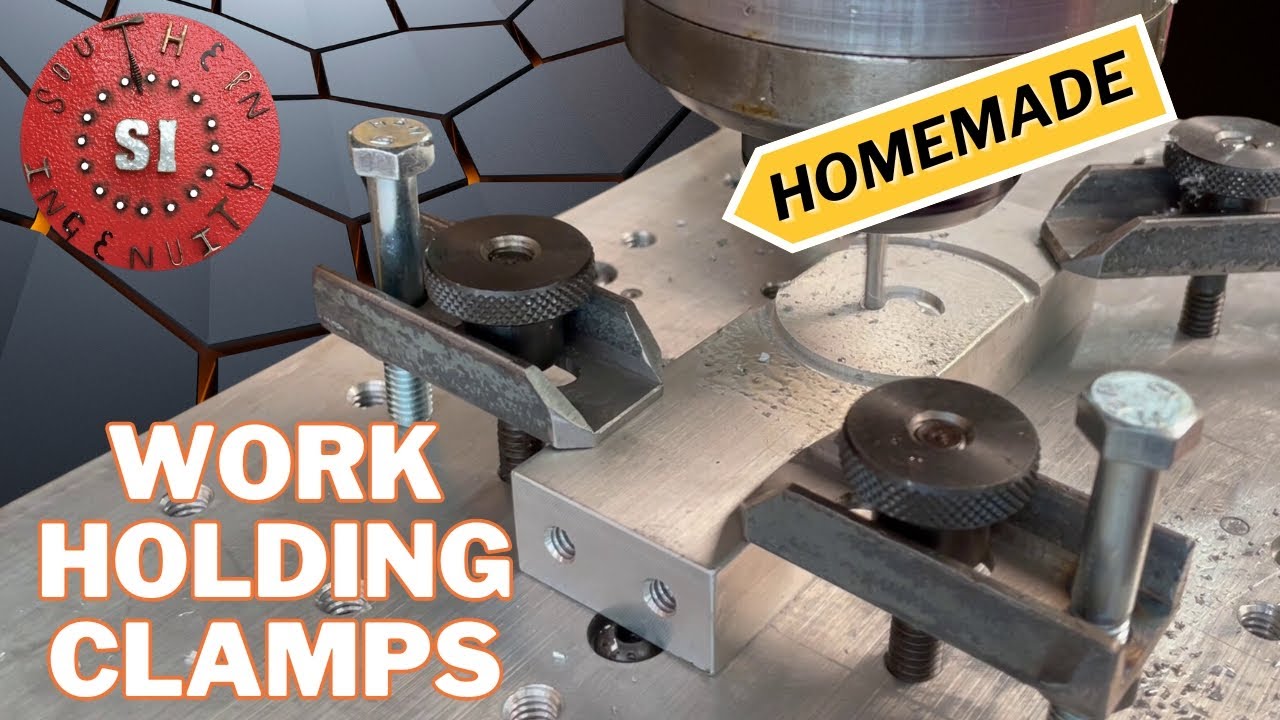 Home Made Tools  -  Miniature Work Holding Clamps
