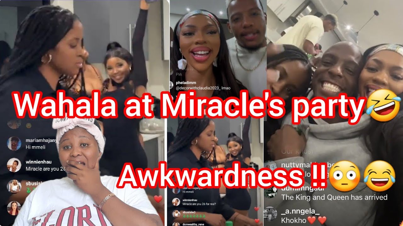 Miracle op birthday party was awkward for housemates #bigbrothertitans #khosi #tsatsiibbtitans