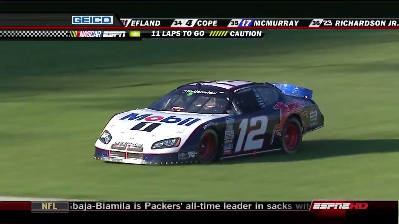 NASCAR Nationwide all crashes 2008  O'Reilly Challenge