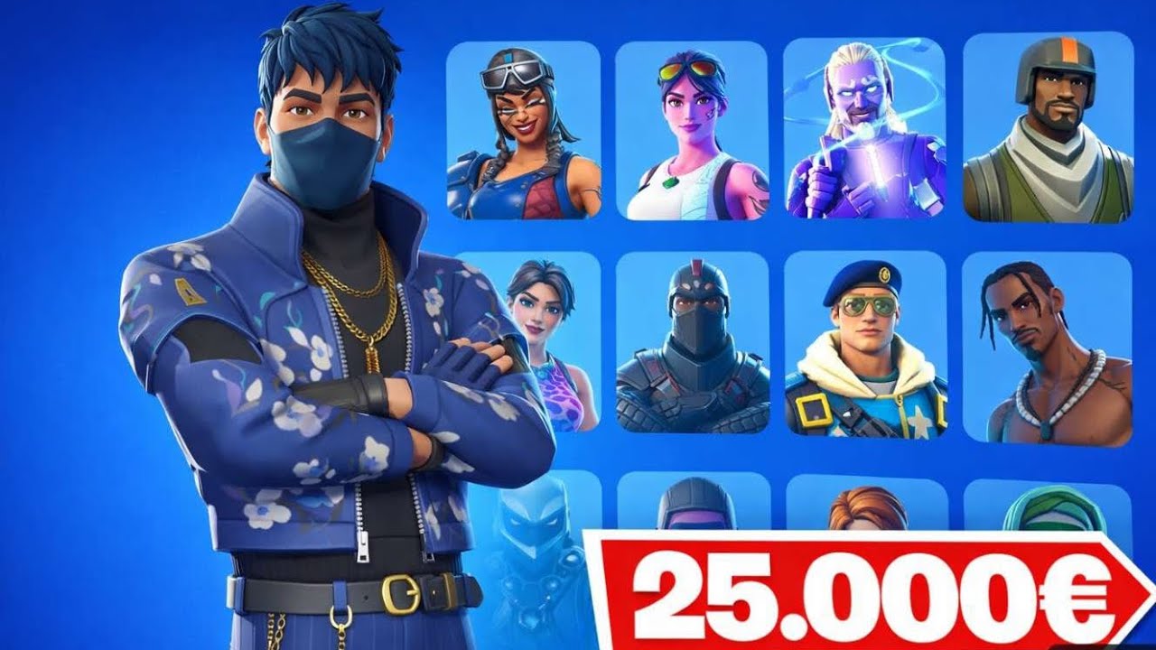 Je VOUS DÉVOILE mon casier sur FORTNITE ! 😱🤯