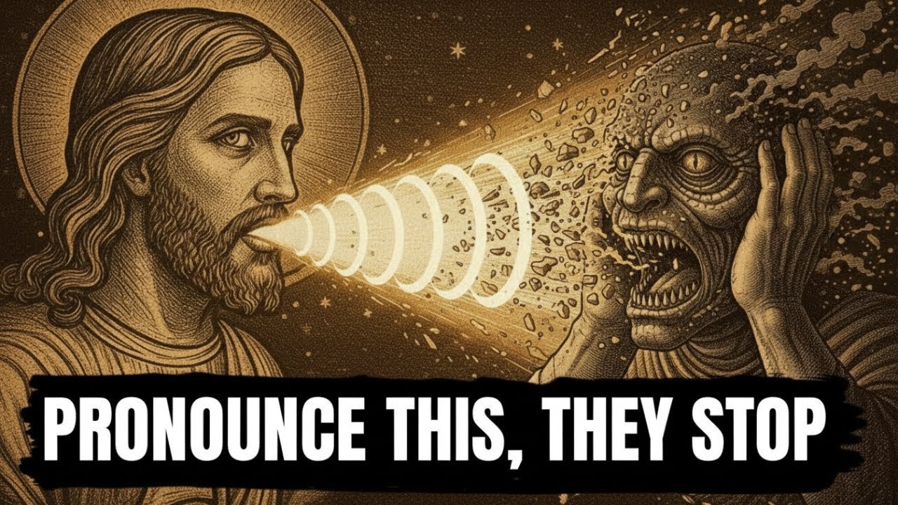 Jesus Gave the Three-Syllable Key—Pronounce It Today and the Archons Will Be Silenced