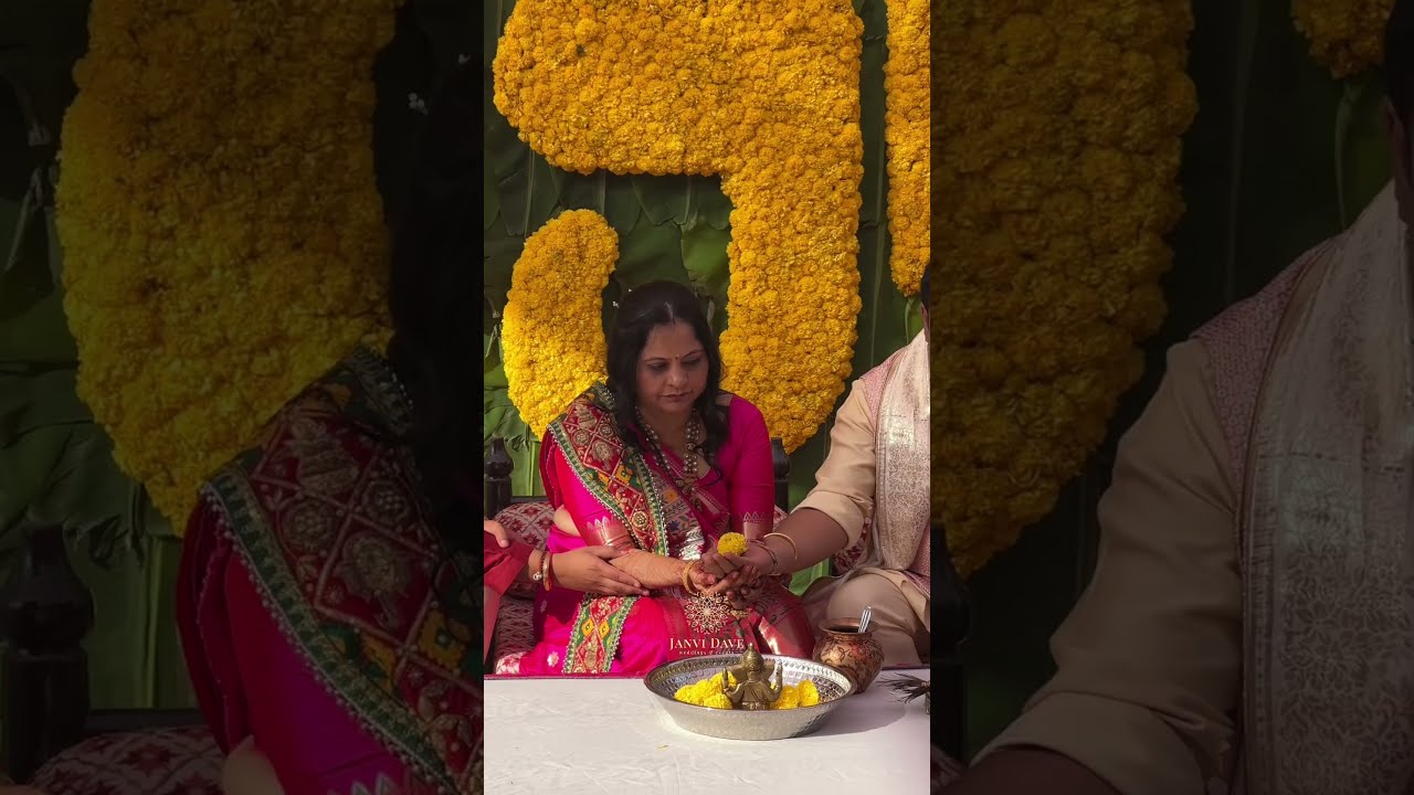 Mandwa Muhurat Celebrations by Janvi Dave - Weddings & Events #mandapmuhurat #mandwa #morbi #gujarat