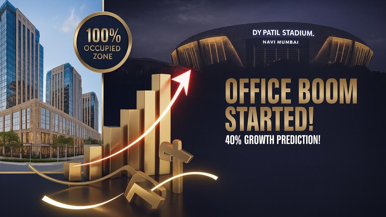 “Nerul–DY Patil Corridor: Office Boom Started! अगले 5 साल में Demand 40% Jump!”