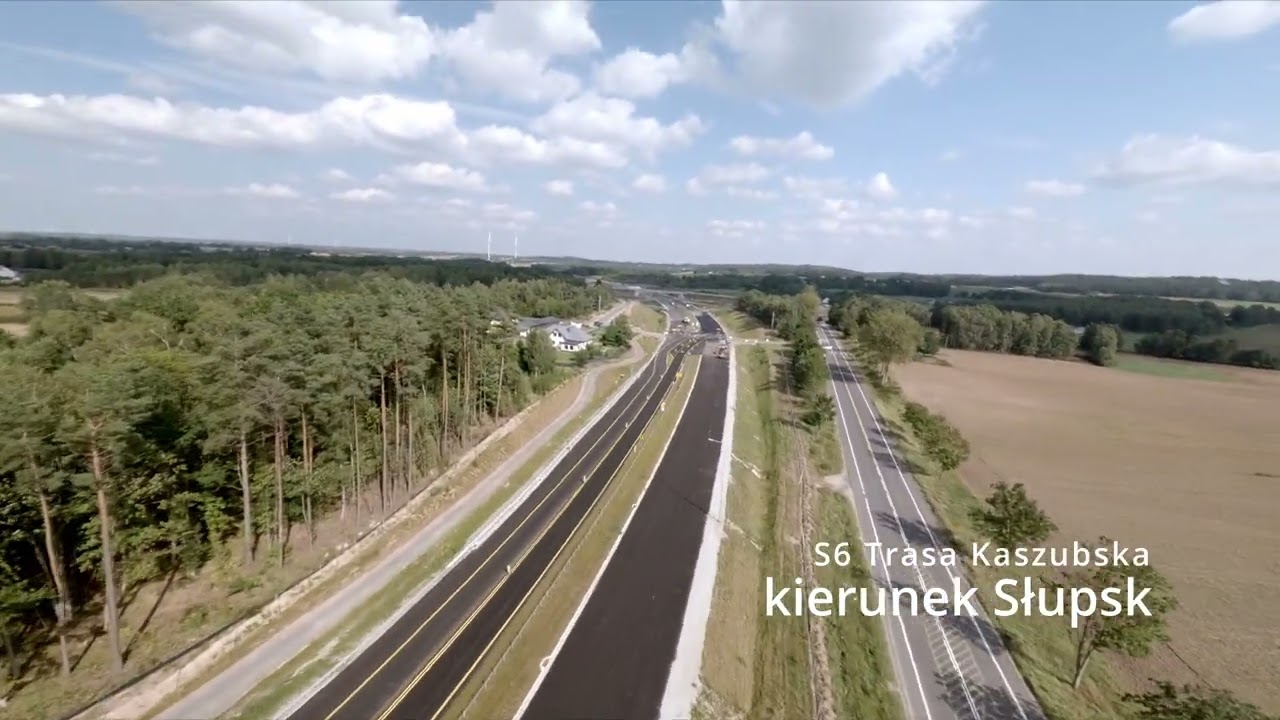 Trasa Kaszubska S6 z lotu FPV | Kawno | Słupsk–Koszalin | Postęp prac 12.09.2025