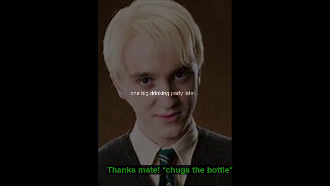 {Draco Malfoy x Harry Potter}{Drarry story}{Episode 1:drunk texts}