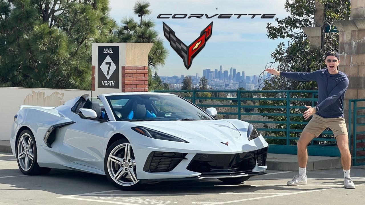 CORVETTE VLOG | Жизнь с кабриолетом Chevy Corvette Stingray 2024 года!