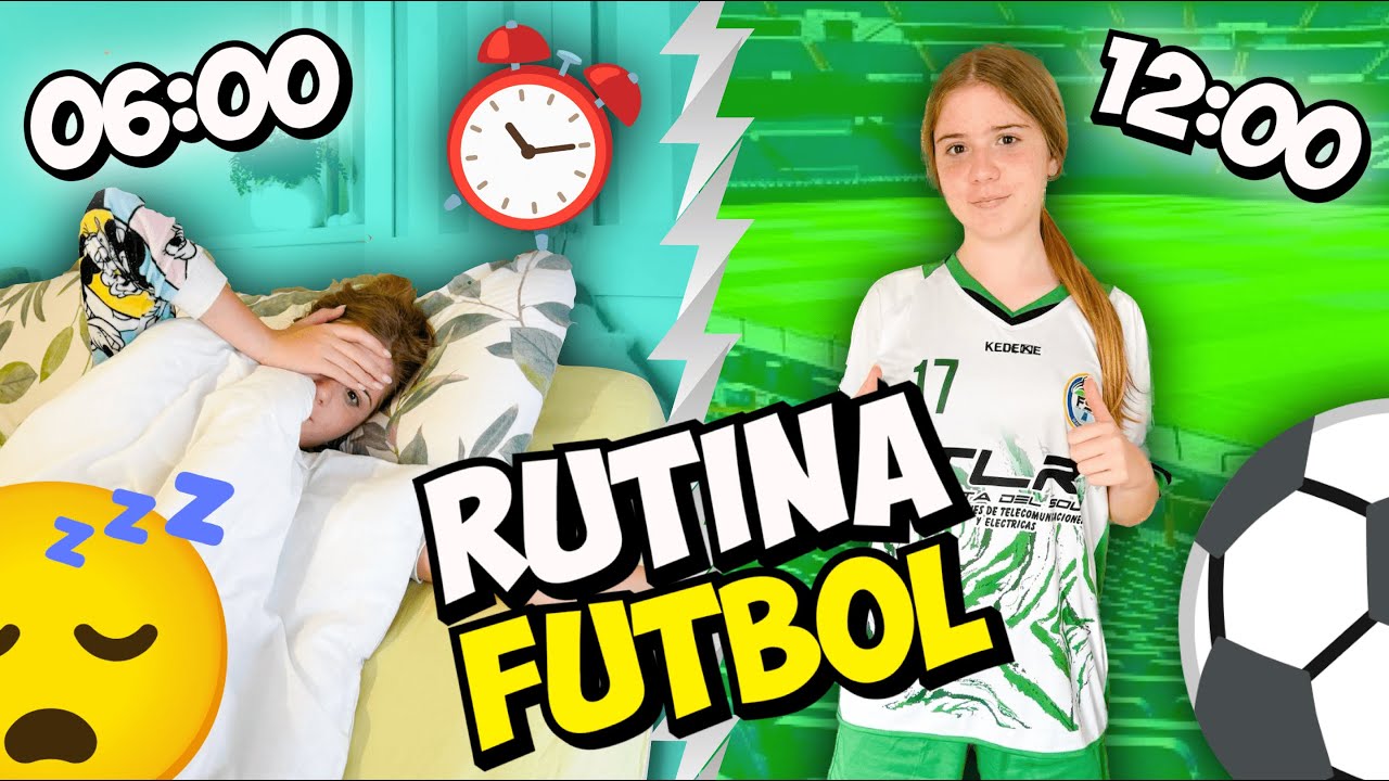 RUTINA DE MAÑANA EN MI PARTIDO DE FÚTBOL ⚽️ PERDEMOS EL PRIMER PARTIDO 😭 Daniela Go