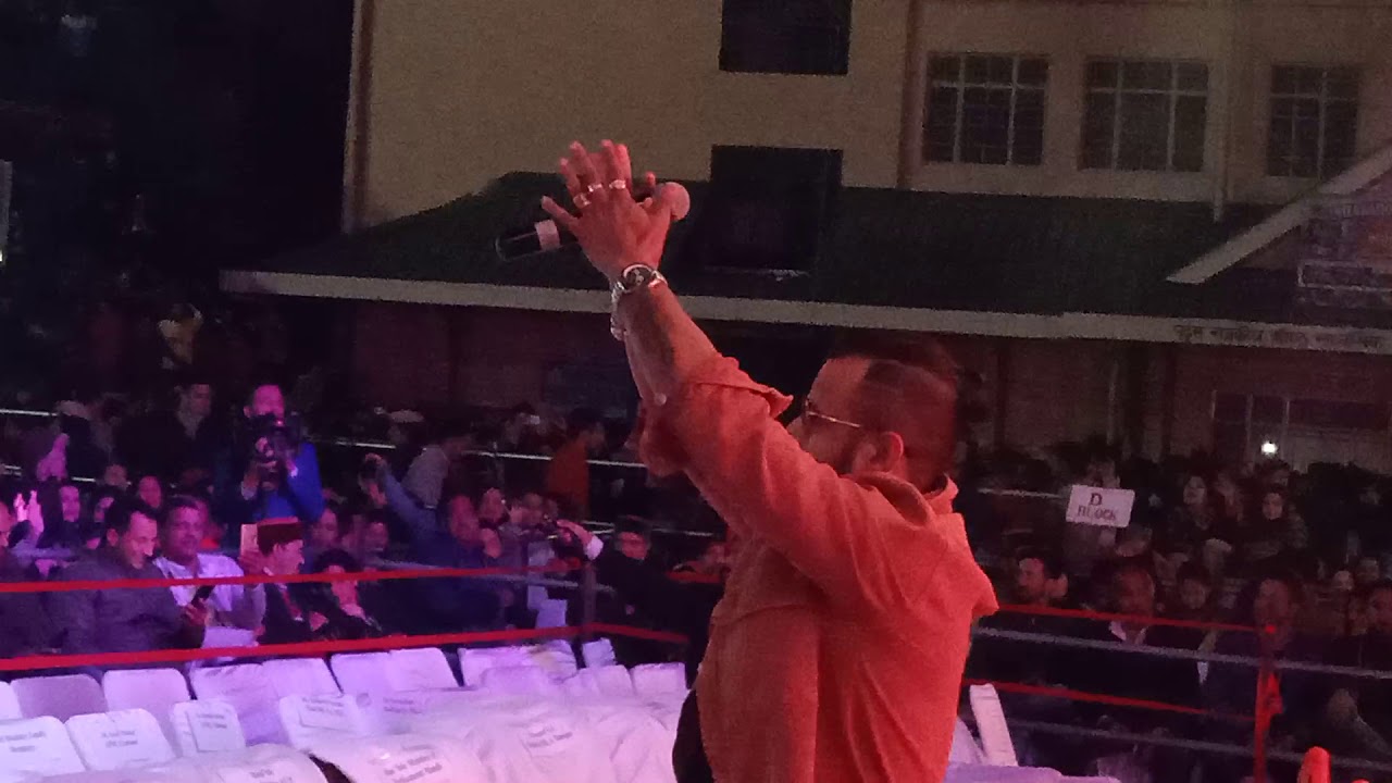 FIVE THOUSAND PEOPLE  DANCING TOGETHER @ INTERNATIONAL LAVI FESTIVAL RAMPUR with NATI KING KULDEEP