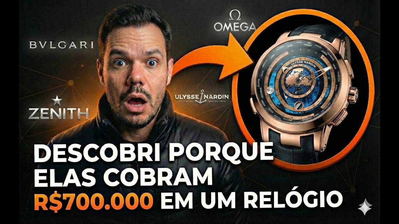 O Que as Marcas NUNCA mostraram! | Tour na Suiça Parte 1 | Omega, Zenith, Bulgari e Ulysse Nardin