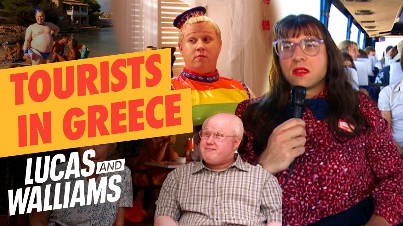 Tourists in Europe! | Little Britain | Lucas and Walliams