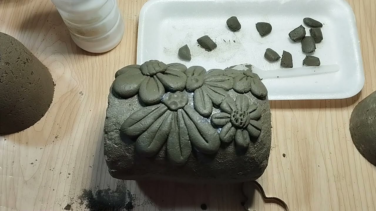 Cómo se hace una maceta de cemento?