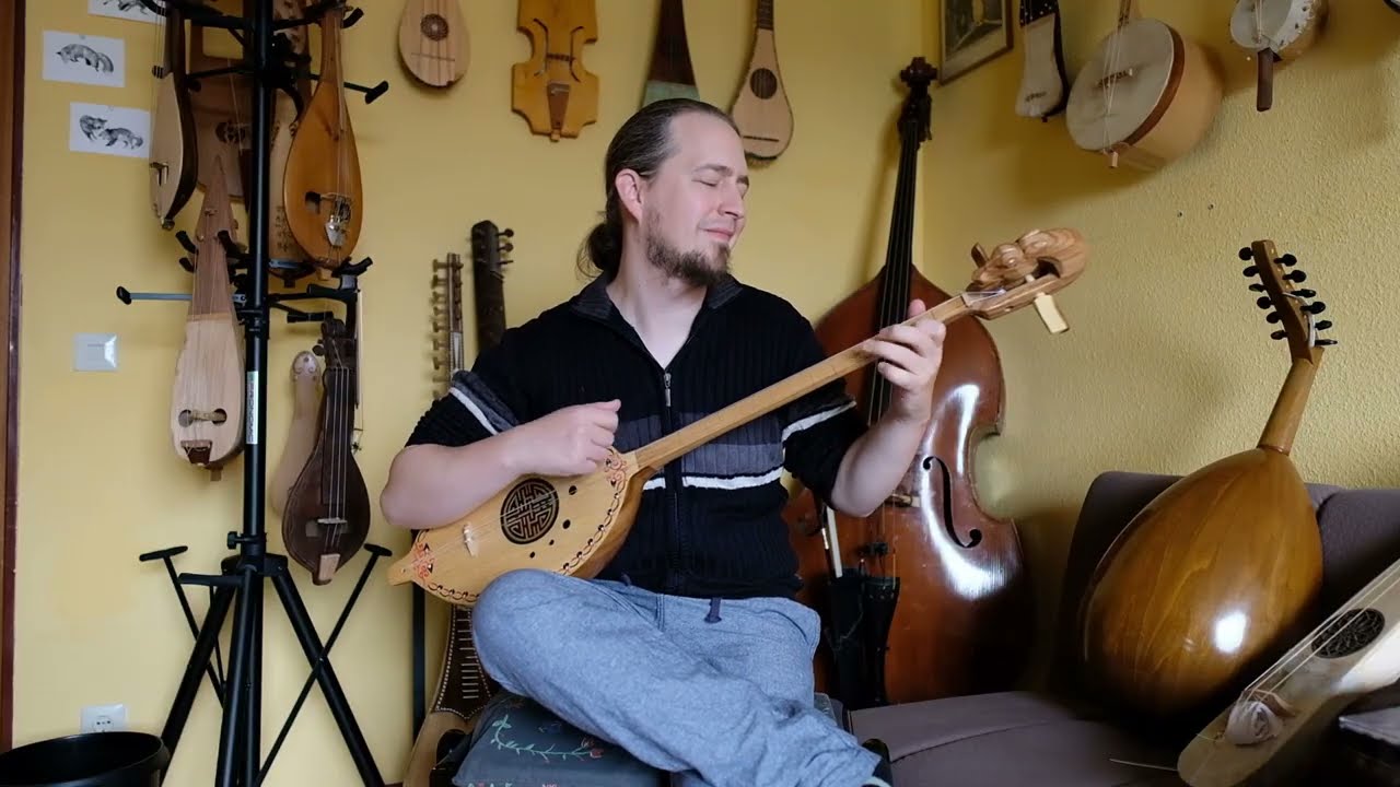 Khakas Khomys / Khomyz / Хомыс / Aghas-Khomys | Traditional lute from Khakassia