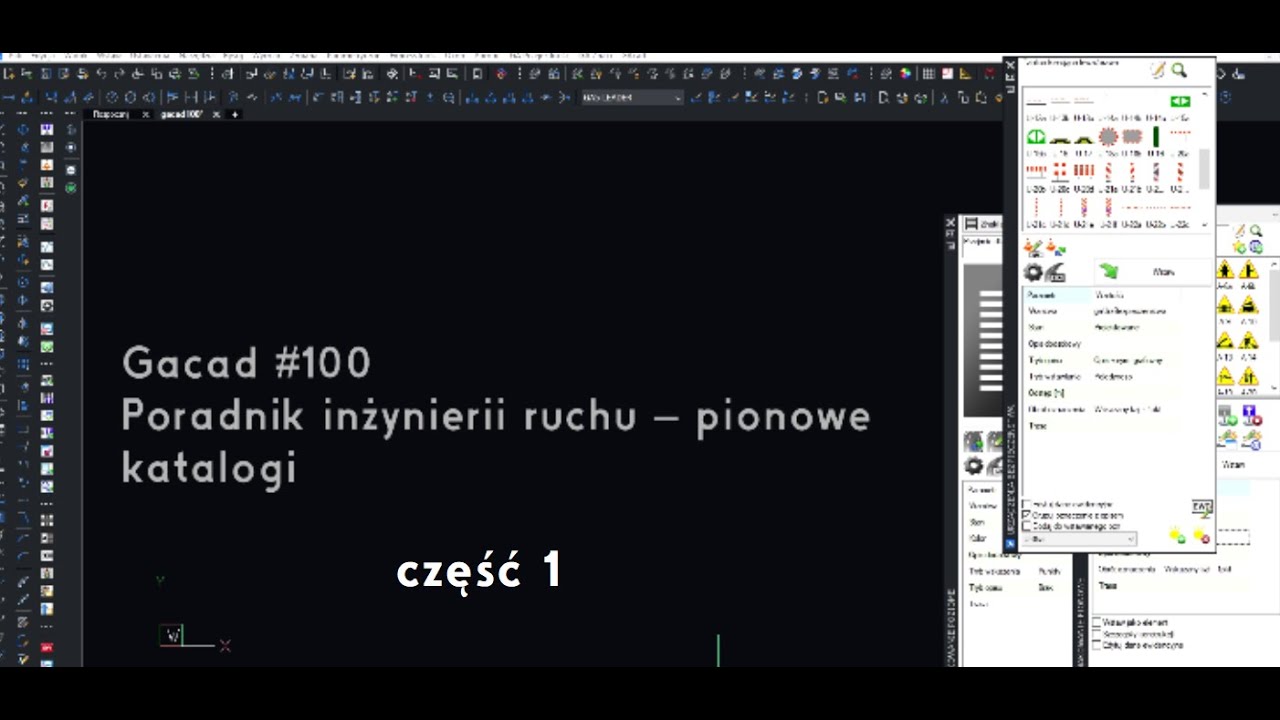 Gacad.pl Webinarium nr 100 - przygotowanie materiału na wtorek // część 1