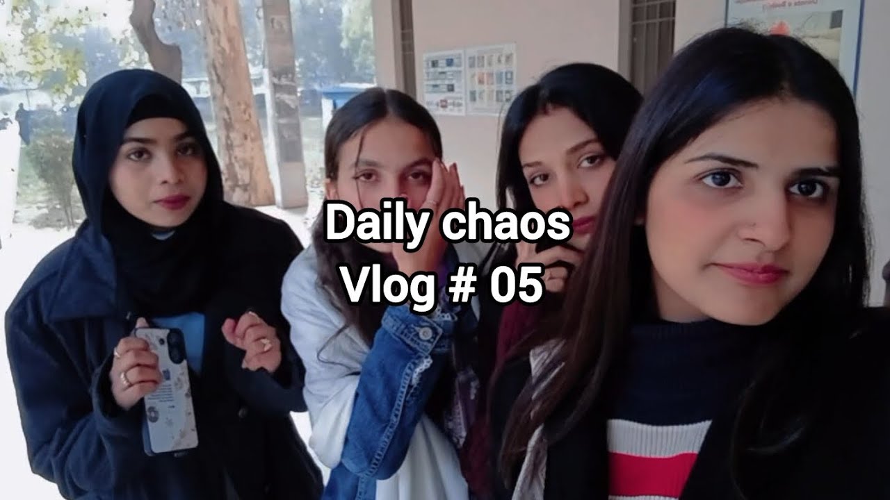 DAILY CHAOS | “4 FRIENDS 5 VLOG