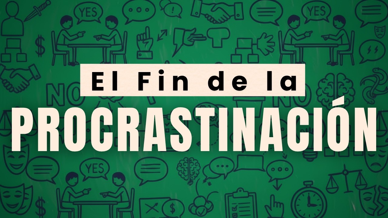 ¿Cómo dejar de sentirte PEREZOSO y CANSADO todo el tiempo? El Fin de la procrastinación