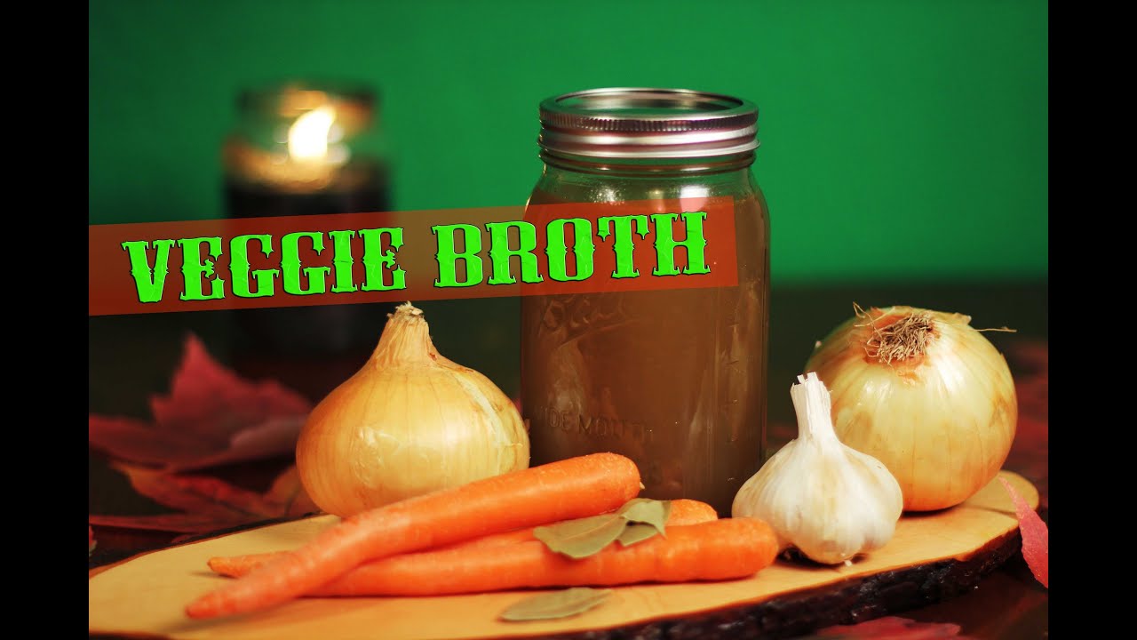 Veggie Broth Recipe | The Vegan Zombie