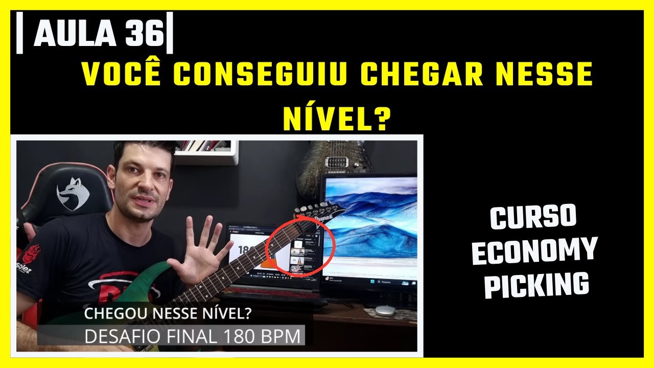 Tercina a 180 BPM 🔥 Você Chegou Nesse Nível? | Economy Picking [Aula 36]