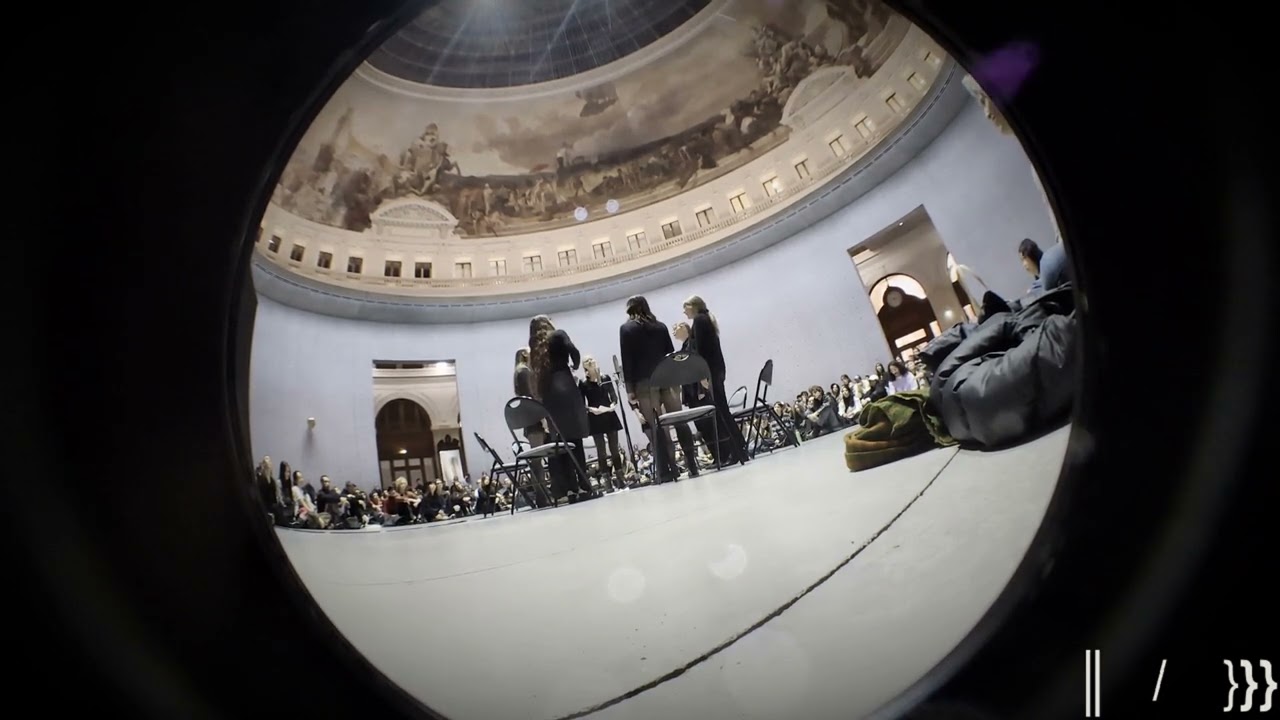 Clarissa Connelly and choir interpret 'Canons' (Bourse de commerce, 20260212) - ║4}