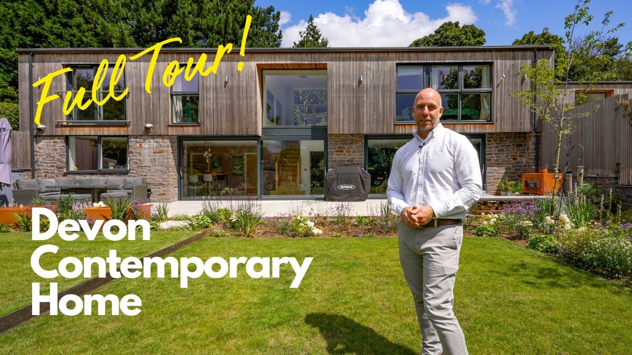 Fantastic Modern Contemporary Devon Home on Crediton Town Outskirts - Full Tour!