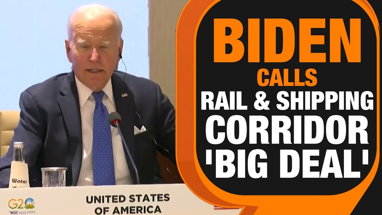 G20 Summit | US President Joe Biden On India-Europe-Middle East Corridor | News9